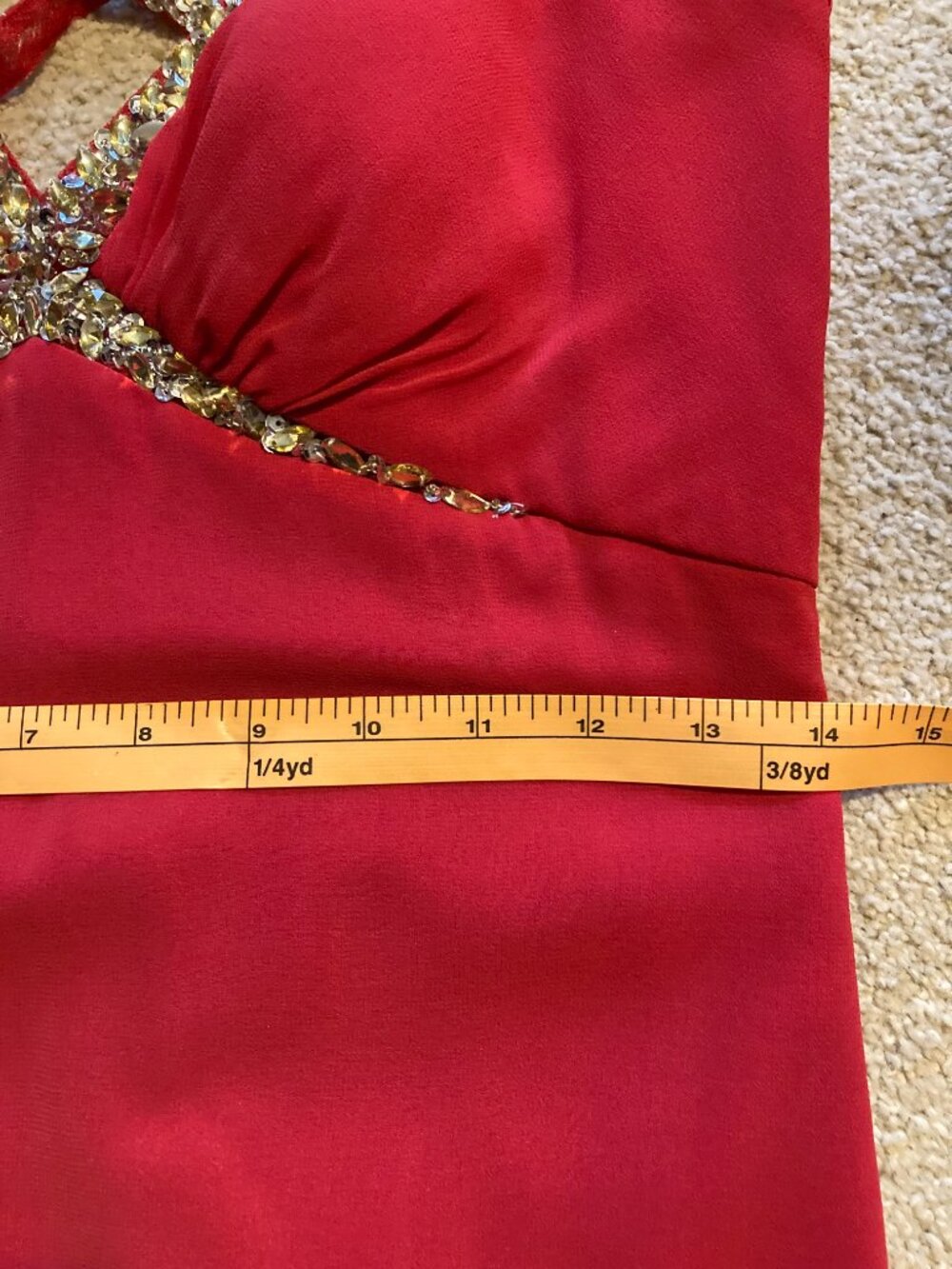 Red Prom Dress - Picture 7 of 8